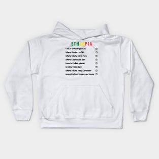 Ethiopia Kids Hoodie